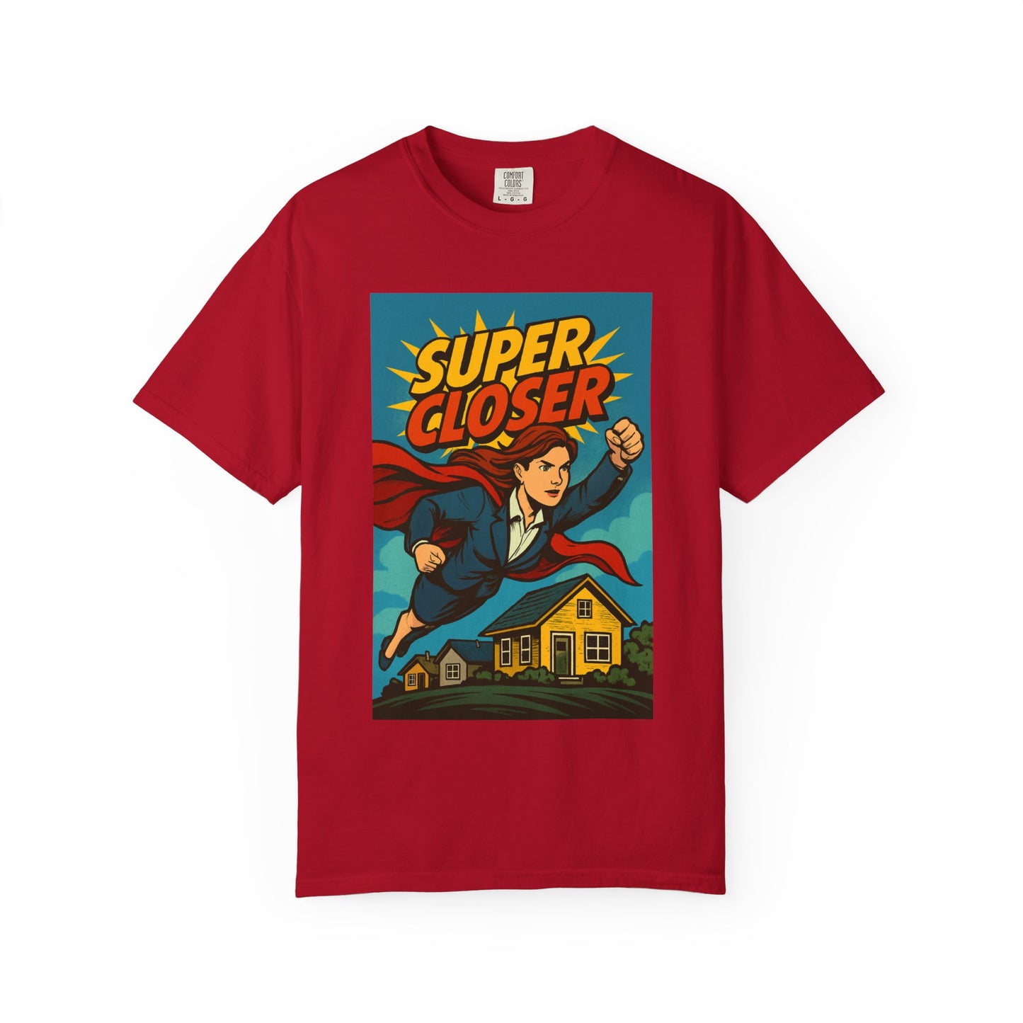 Super Closer T-Shirt - Fun Comic Style Shirt (Women)
