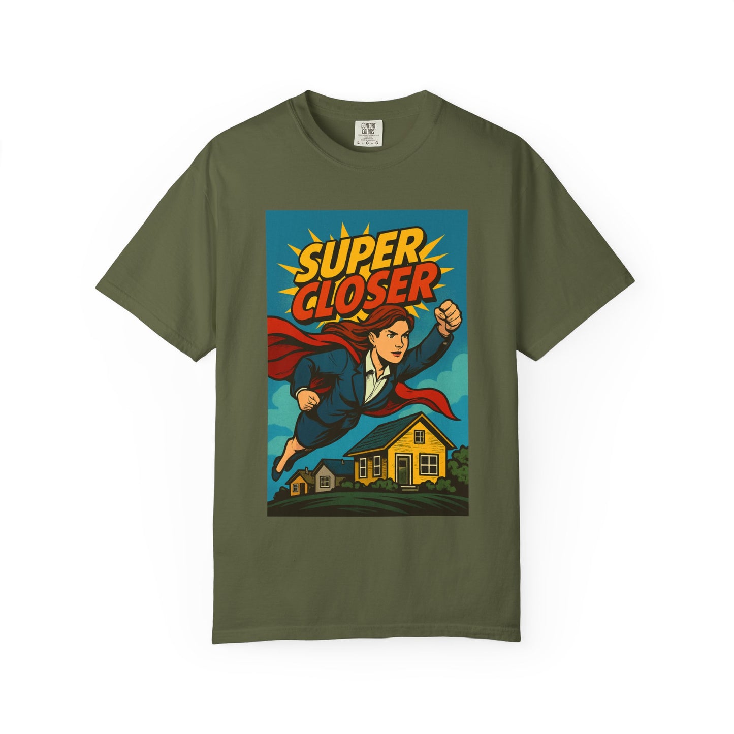 Super Closer T-Shirt - Fun Comic Style Shirt (Women)