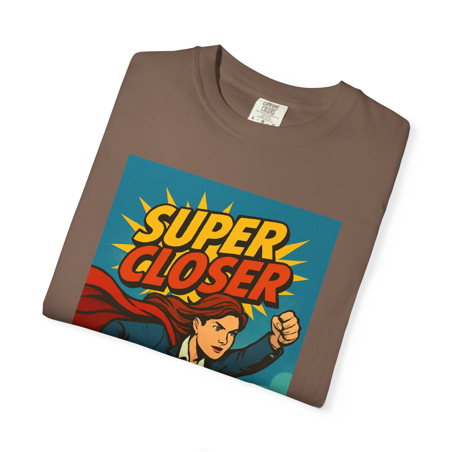 Super Closer T-Shirt - Fun Comic Style Shirt (Women)
