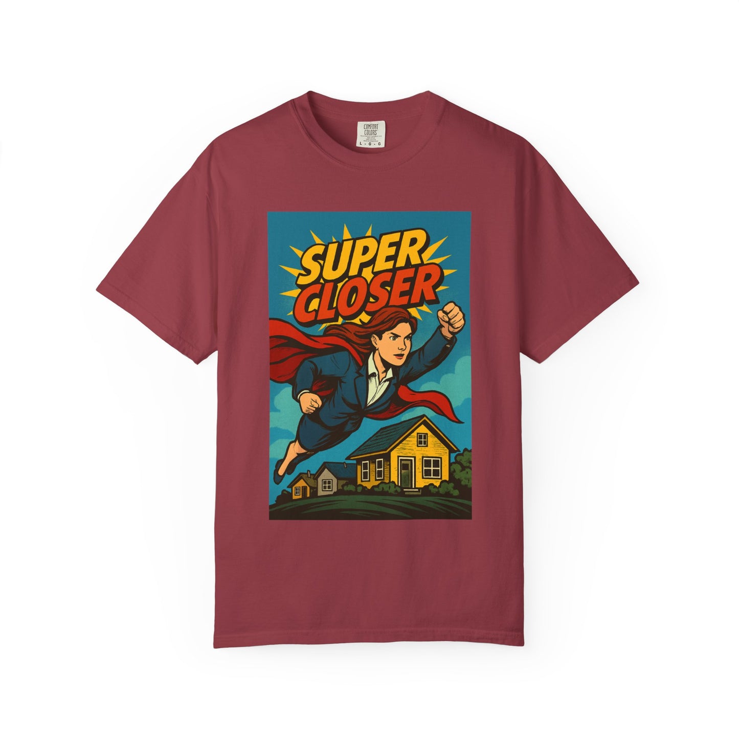 Super Closer T-Shirt - Fun Comic Style Shirt (Women)