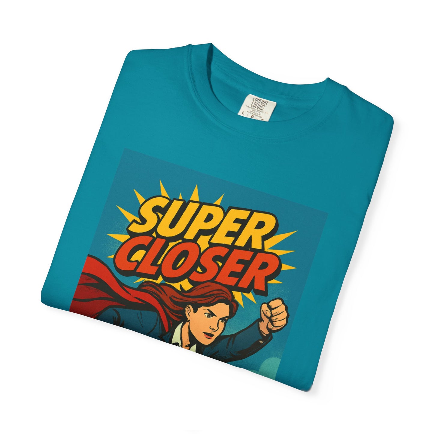 Super Closer T-Shirt - Fun Comic Style Shirt (Women)