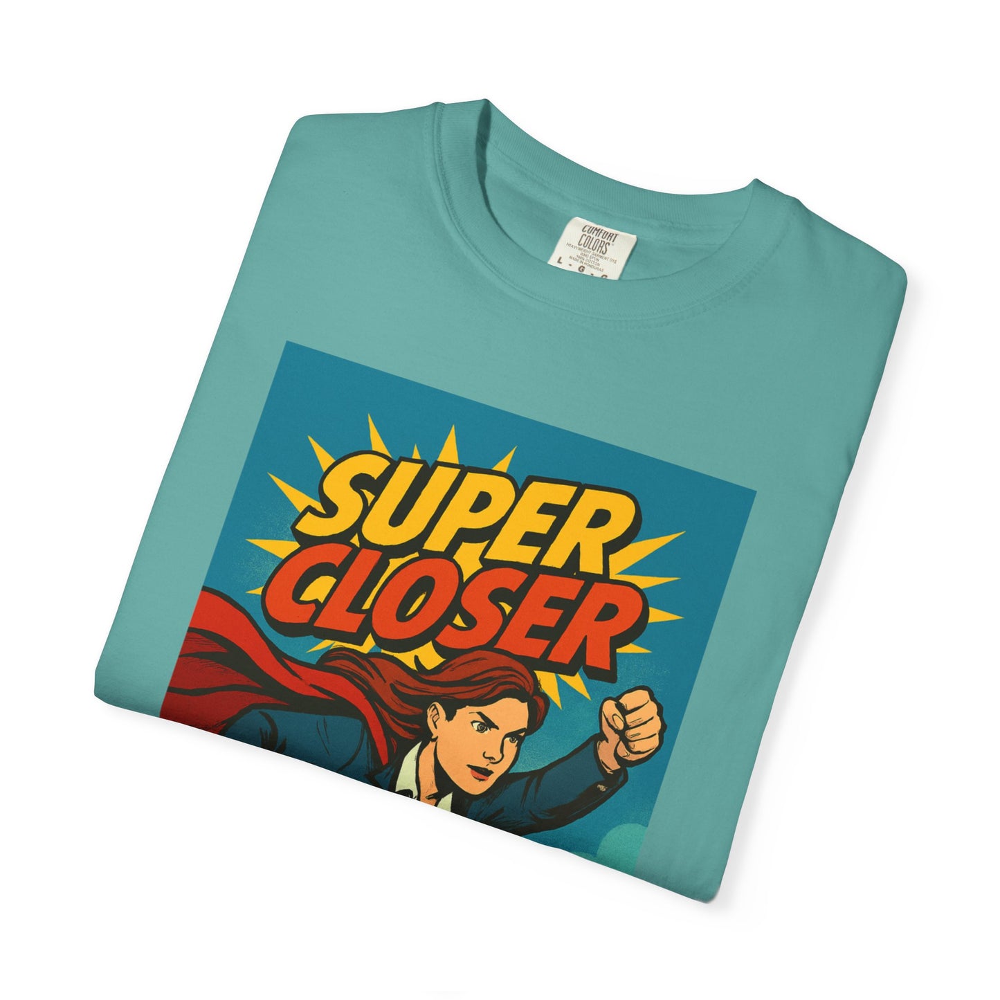 Super Closer T-Shirt - Fun Comic Style Shirt (Women)