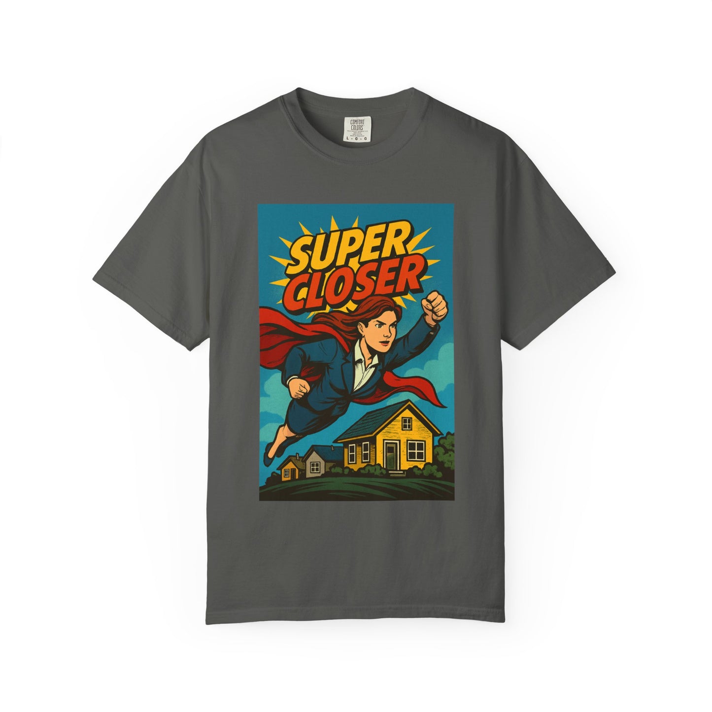 Super Closer T-Shirt - Fun Comic Style Shirt (Women)