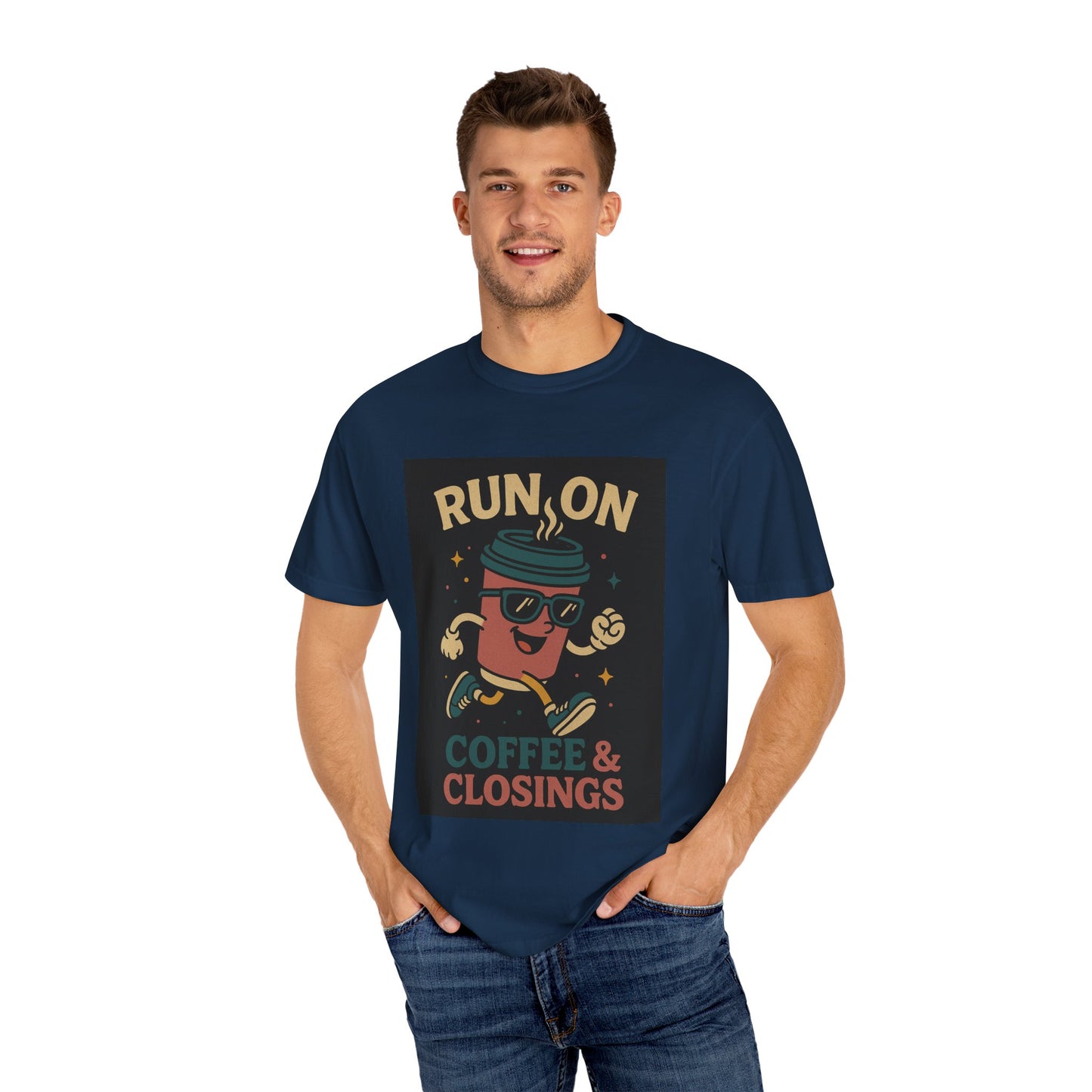 Coffee and Closings - Oldschool Style Graphic Tee