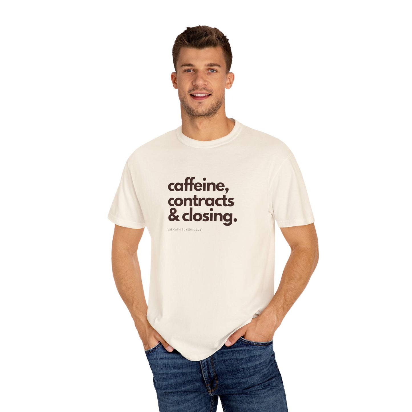 Caffeine Contracts & Closing T-Shirt - Unisex