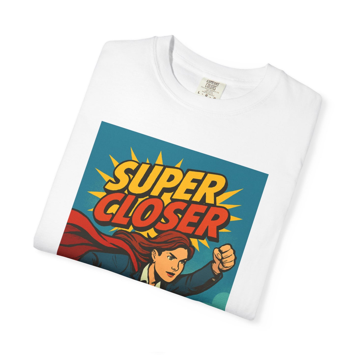 Super Closer T-Shirt - Fun Comic Style Shirt (Women)