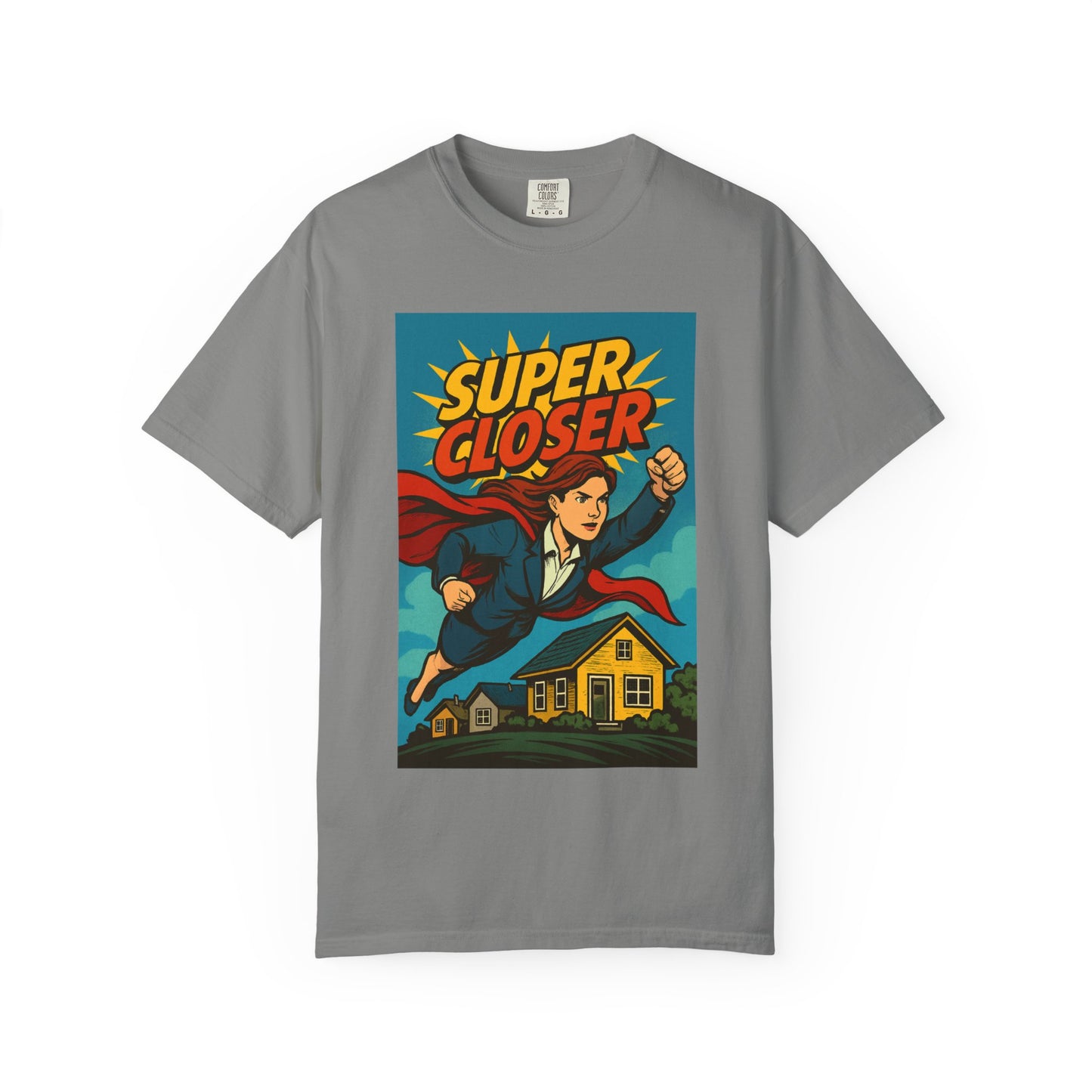 Super Closer T-Shirt - Fun Comic Style Shirt (Women)