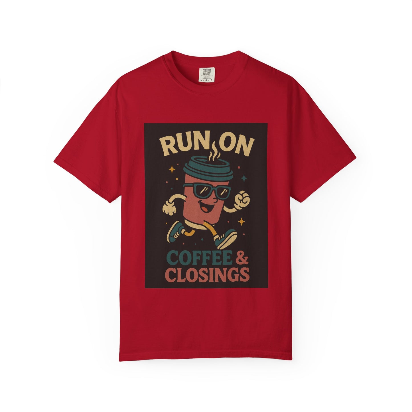 Coffee and Closings - Oldschool Style Graphic Tee