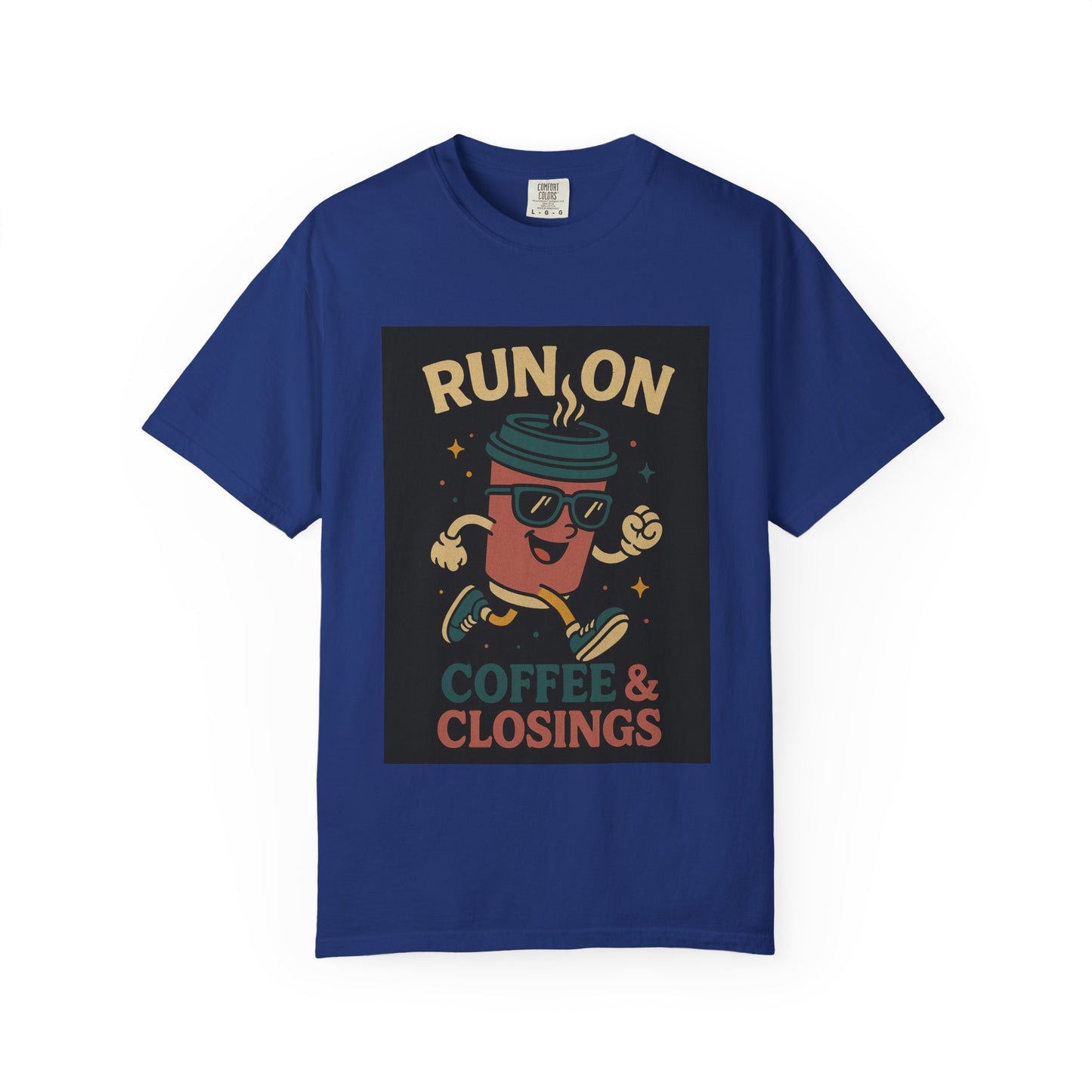 Coffee and Closings - Oldschool Style Graphic Tee