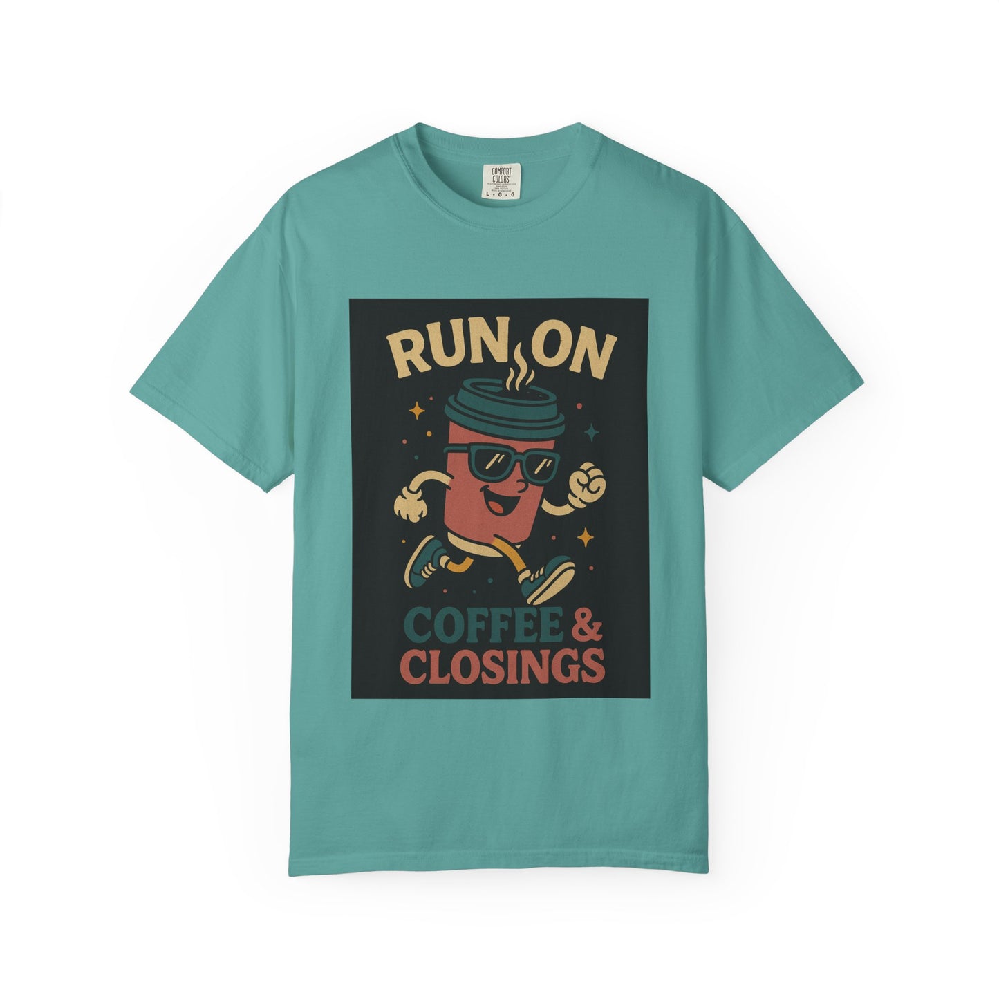 Coffee and Closings - Oldschool Style Graphic Tee