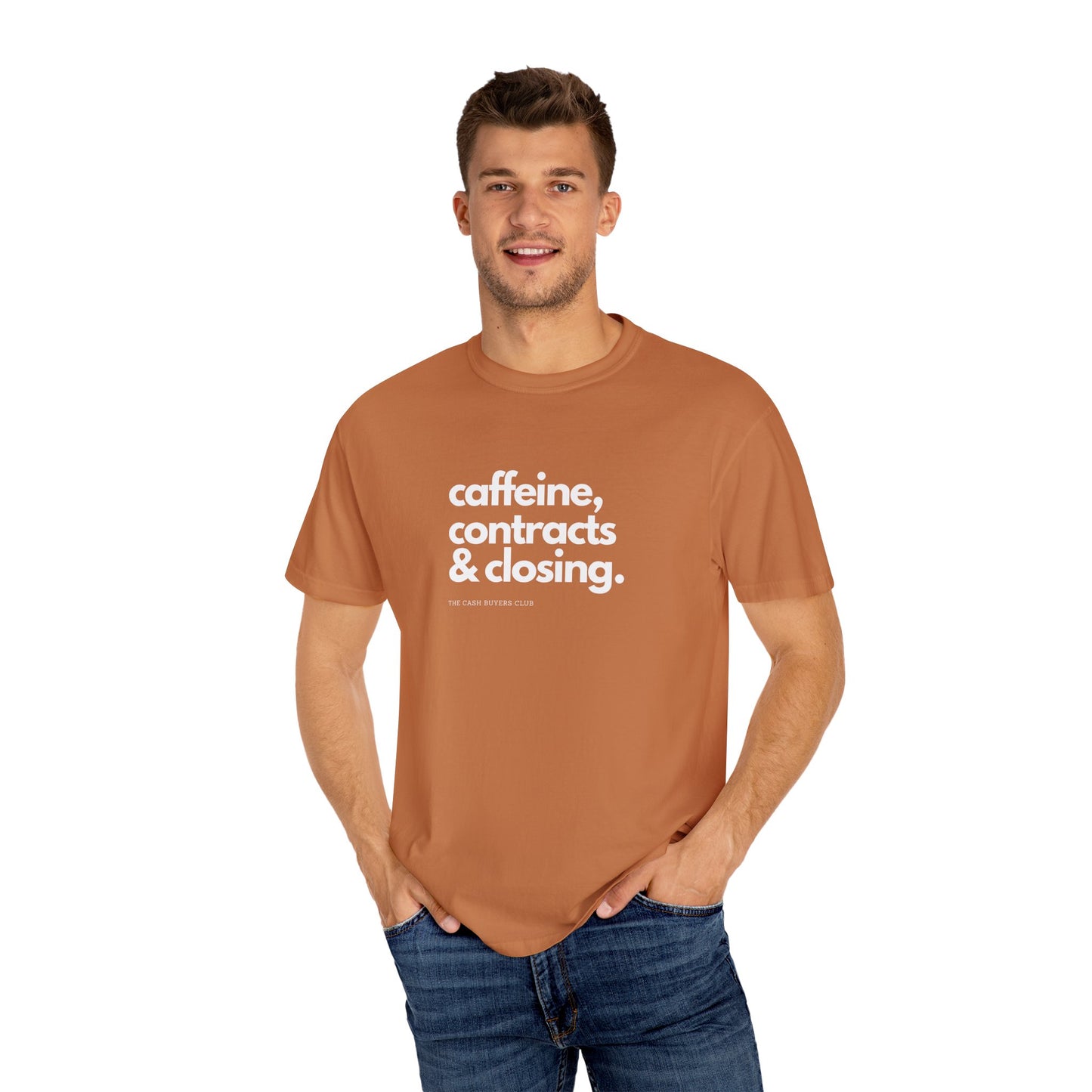 Caffeine Contracts & Closing T-Shirt - Unisex