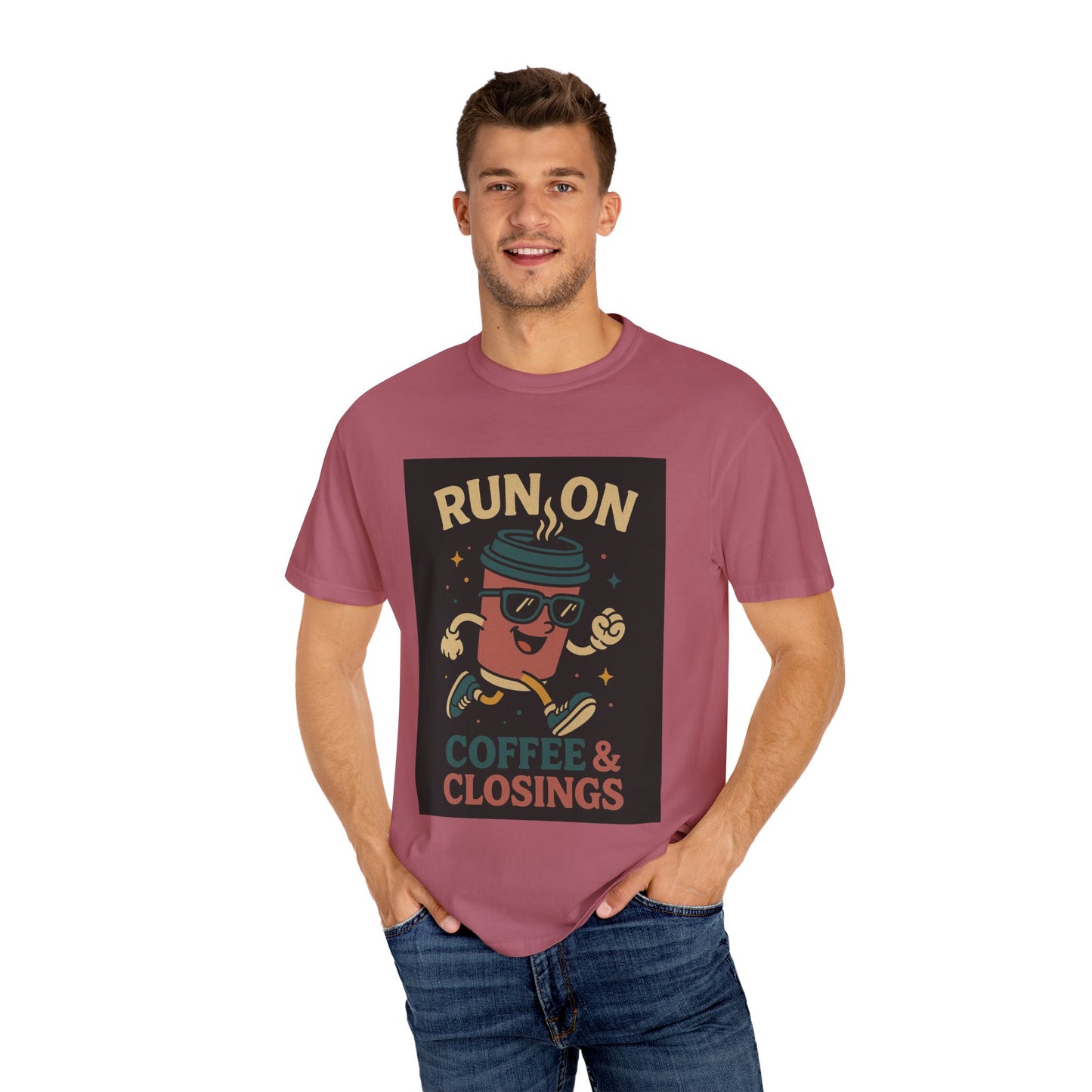 Coffee and Closings - Oldschool Style Graphic Tee