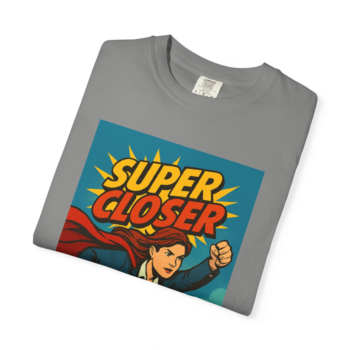 Super Closer T-Shirt - Fun Comic Style Shirt (Women)