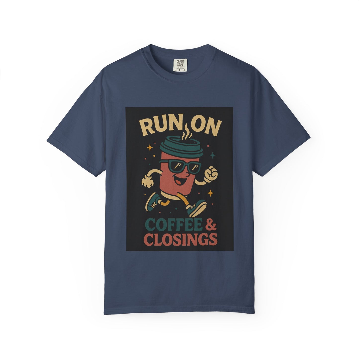 Coffee and Closings - Oldschool Style Graphic Tee