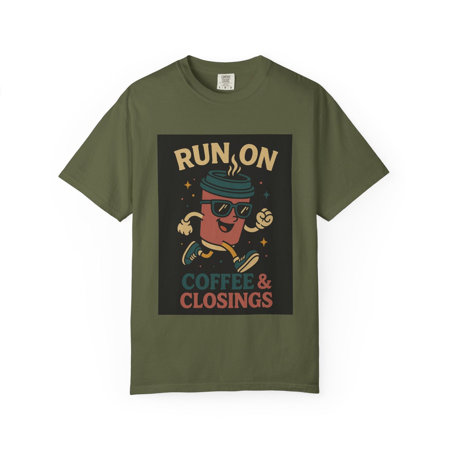 Coffee and Closings - Oldschool Style Graphic Tee