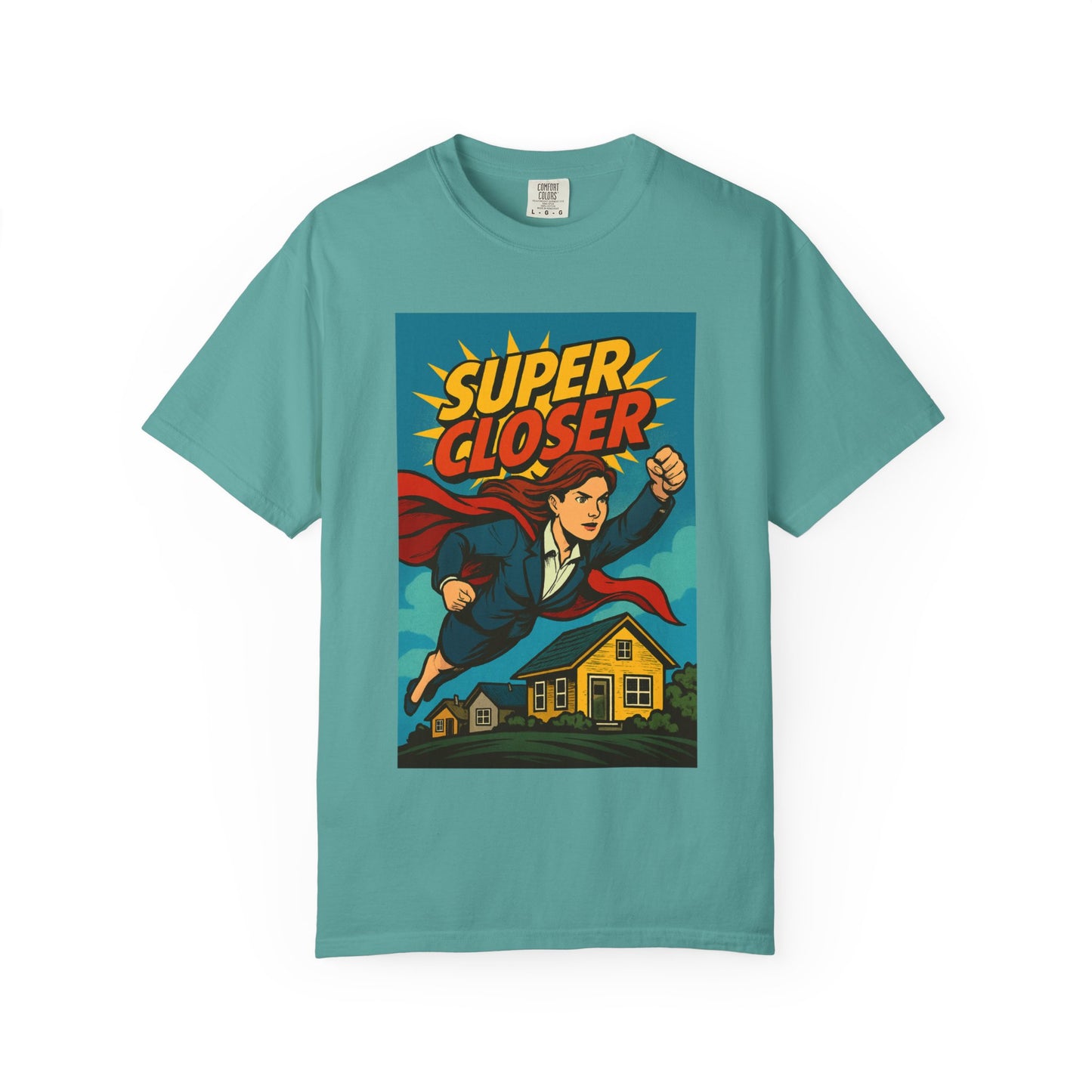 Super Closer T-Shirt - Fun Comic Style Shirt (Women)