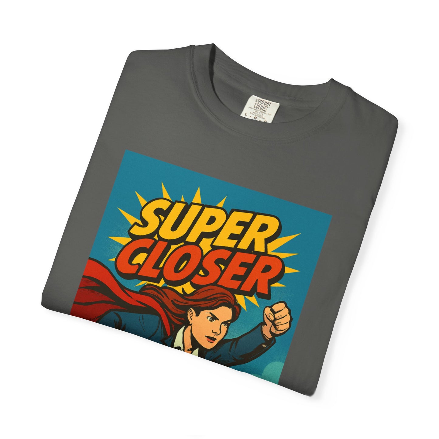 Super Closer T-Shirt - Fun Comic Style Shirt (Women)