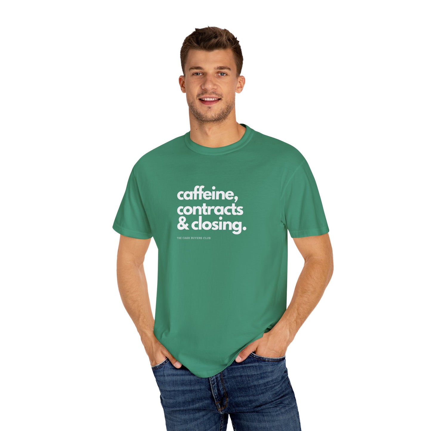 Caffeine Contracts & Closing T-Shirt - Unisex
