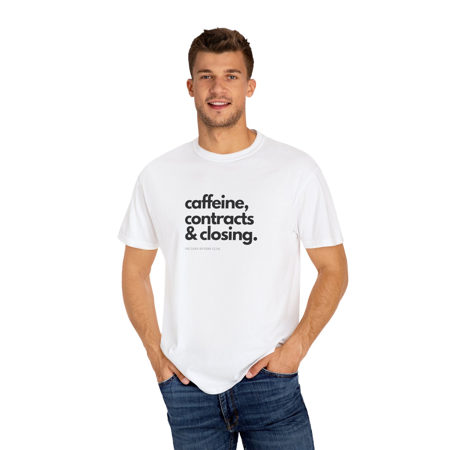 Caffeine Contracts & Closing T-Shirt - Unisex
