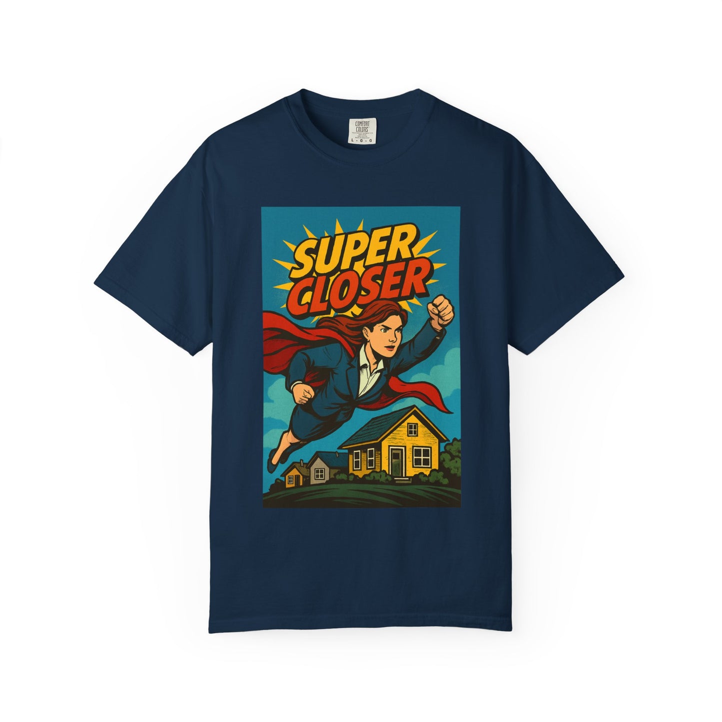 Super Closer T-Shirt - Fun Comic Style Shirt (Women)