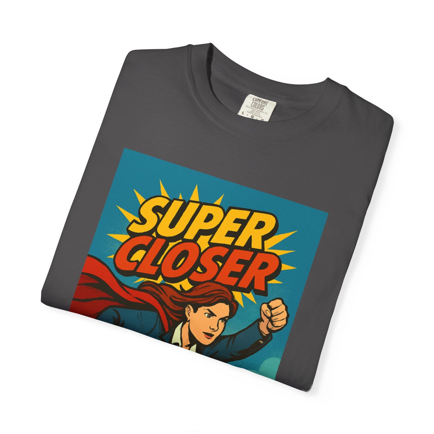 Super Closer T-Shirt - Fun Comic Style Shirt (Women)
