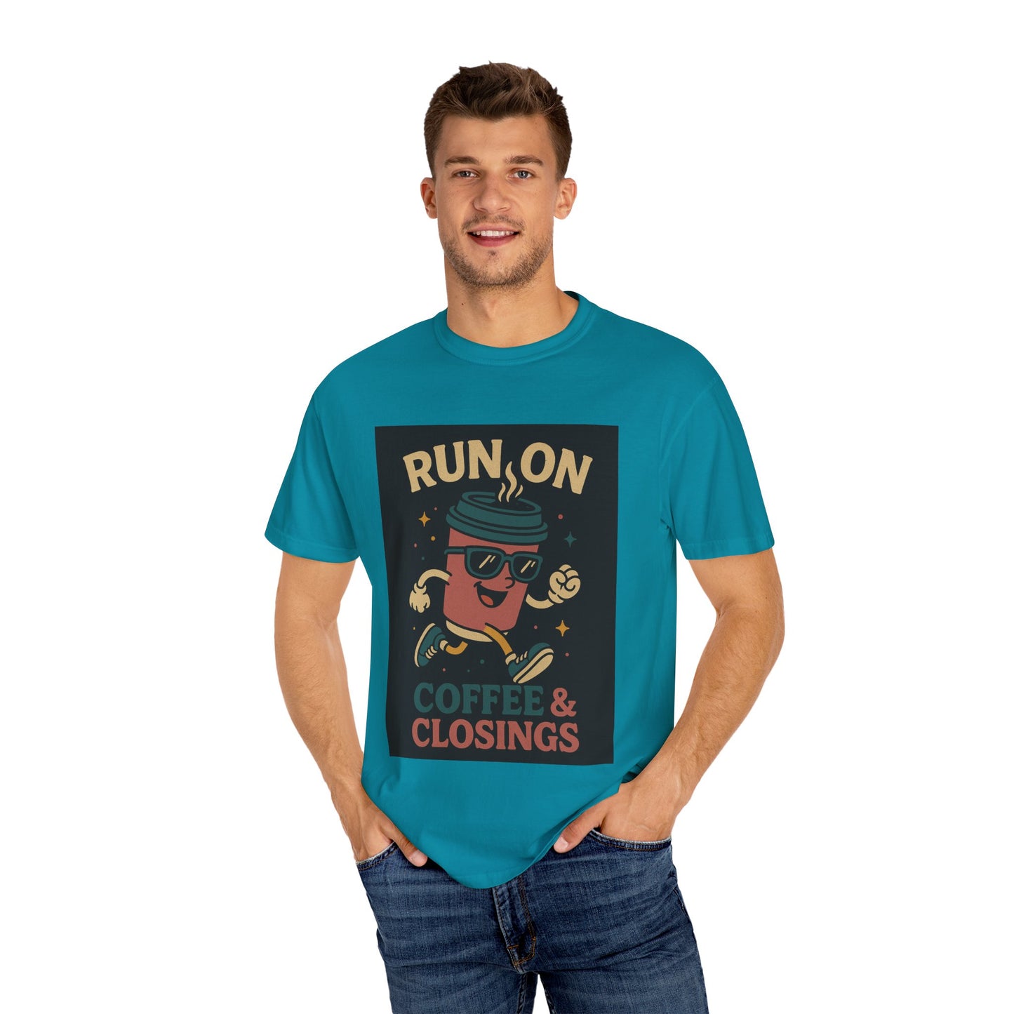 Coffee and Closings - Oldschool Style Graphic Tee