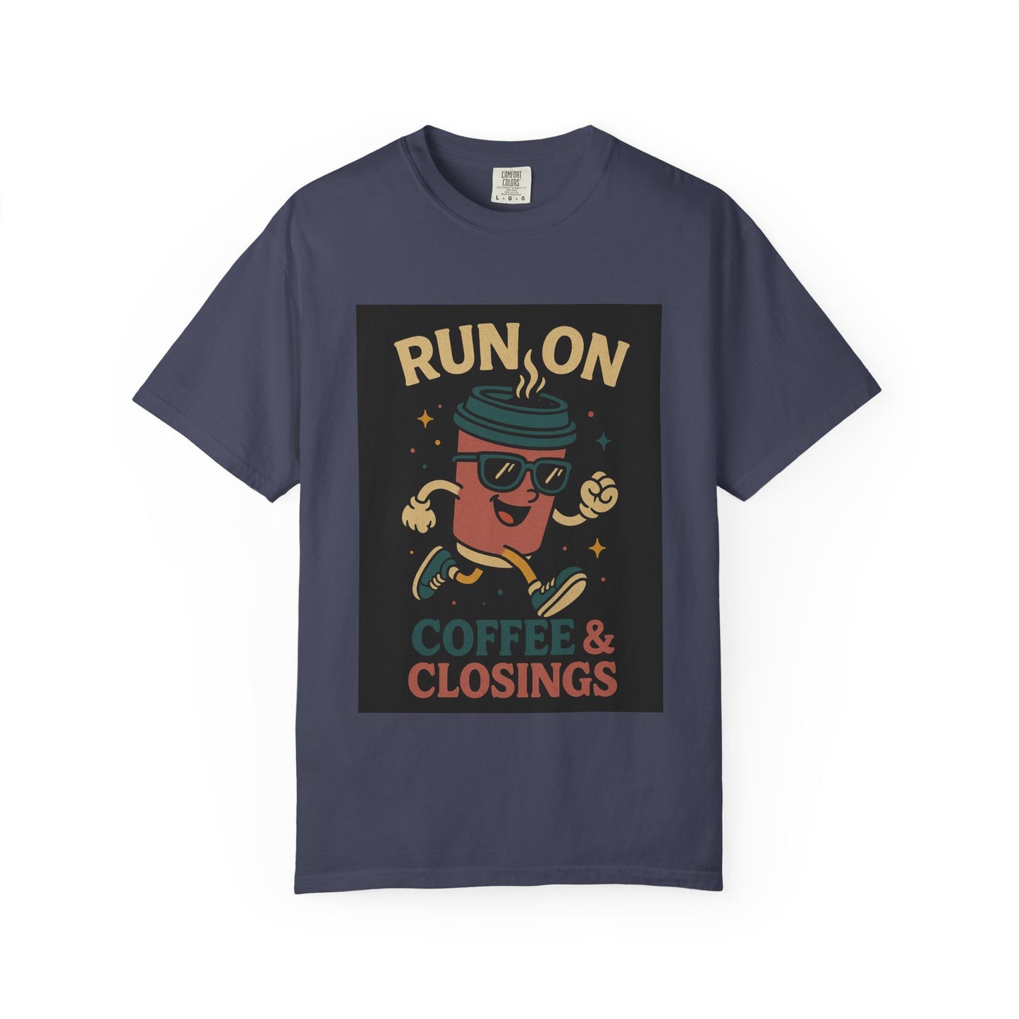 Coffee and Closings - Oldschool Style Graphic Tee