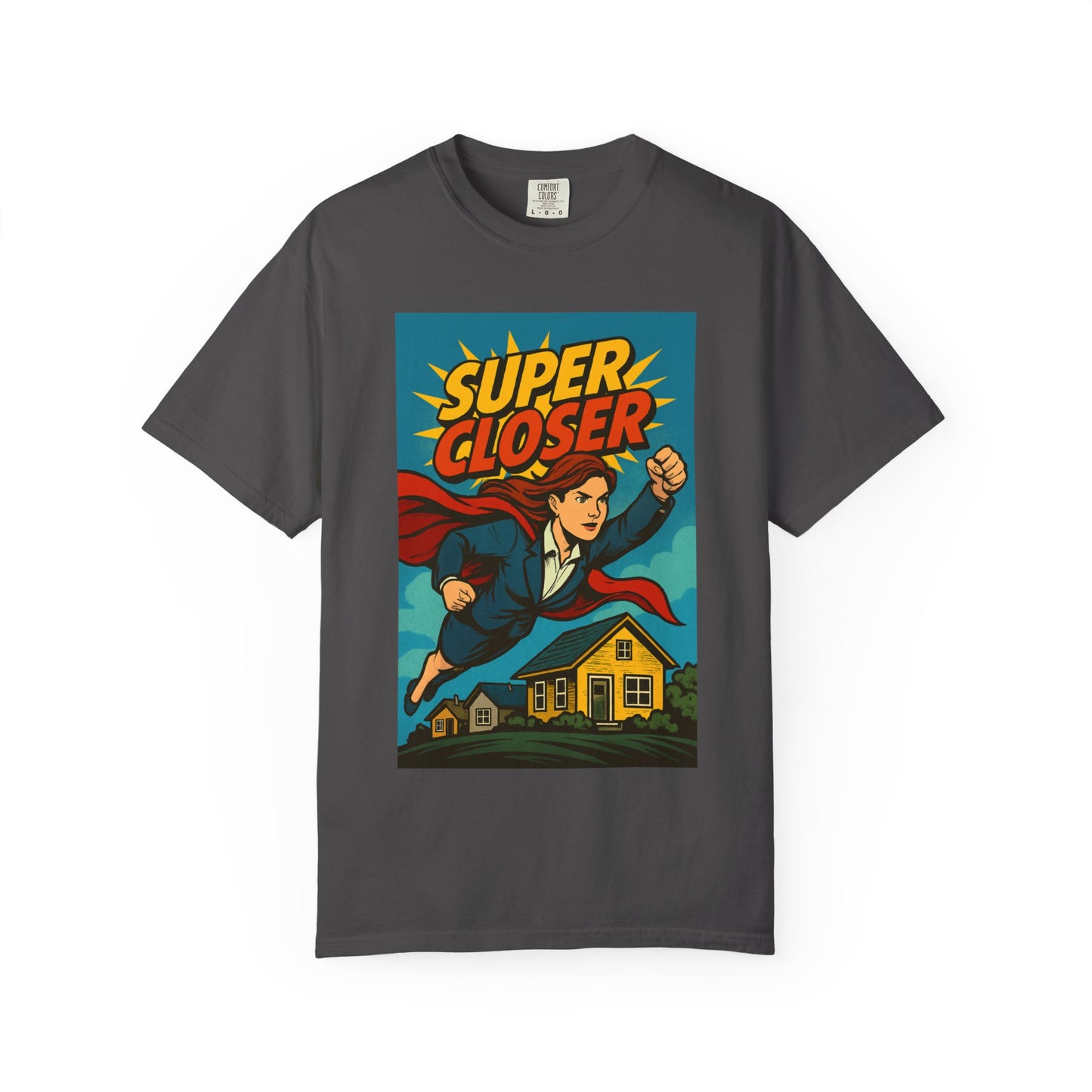Super Closer T-Shirt - Fun Comic Style Shirt (Women)