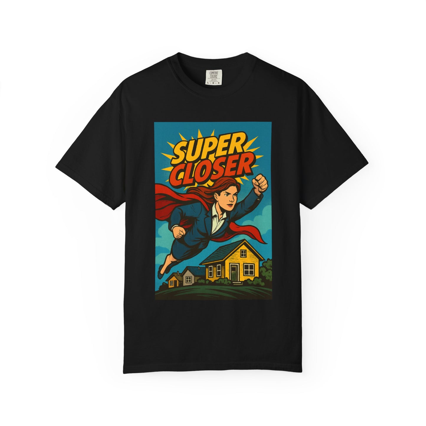 Super Closer T-Shirt - Fun Comic Style Shirt (Women)