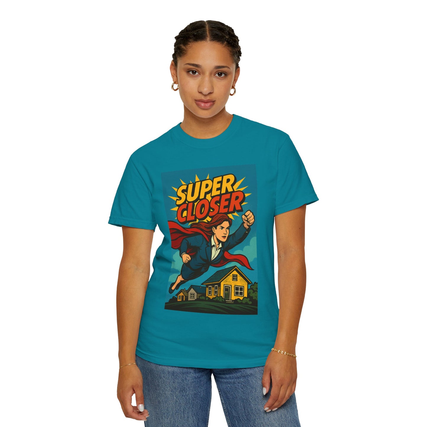 Super Closer T-Shirt - Fun Comic Style Shirt (Women)