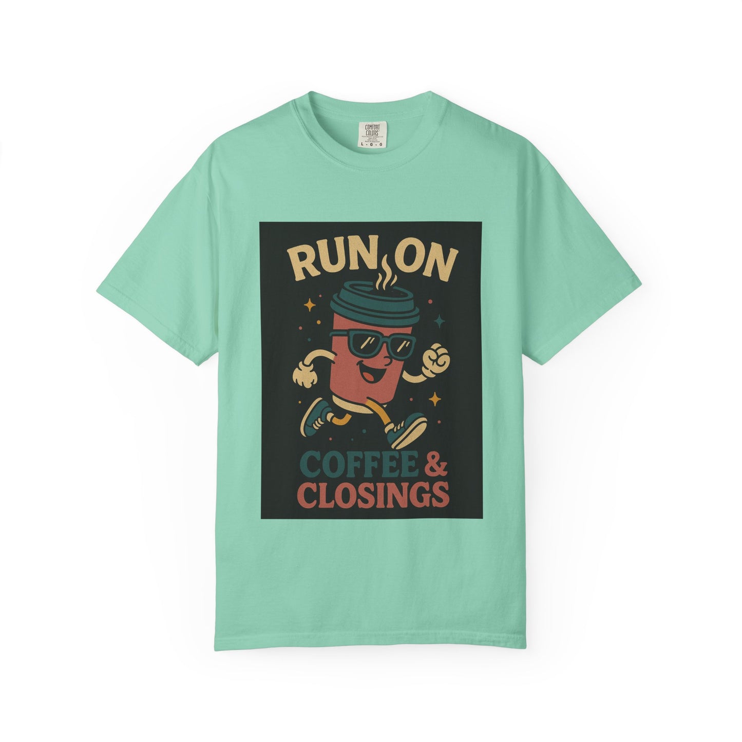 Coffee and Closings - Oldschool Style Graphic Tee
