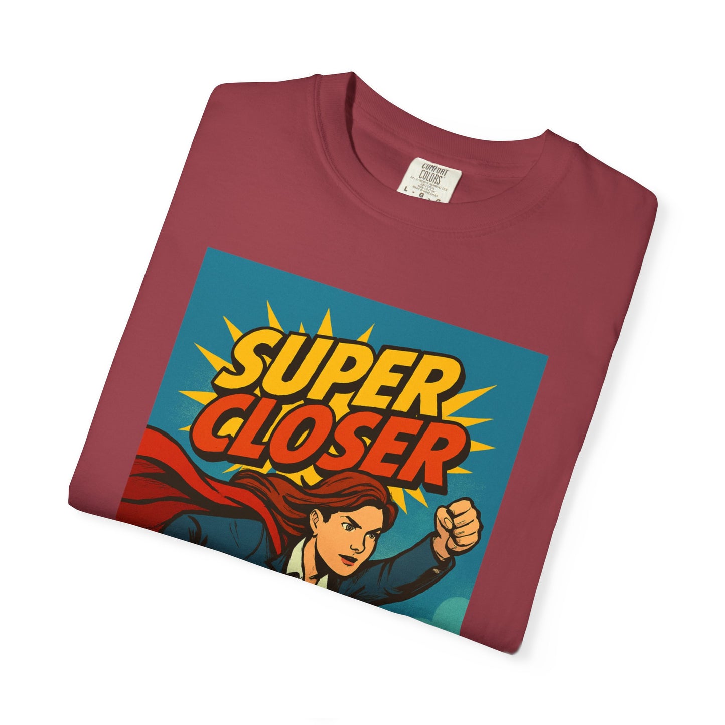 Super Closer T-Shirt - Fun Comic Style Shirt (Women)