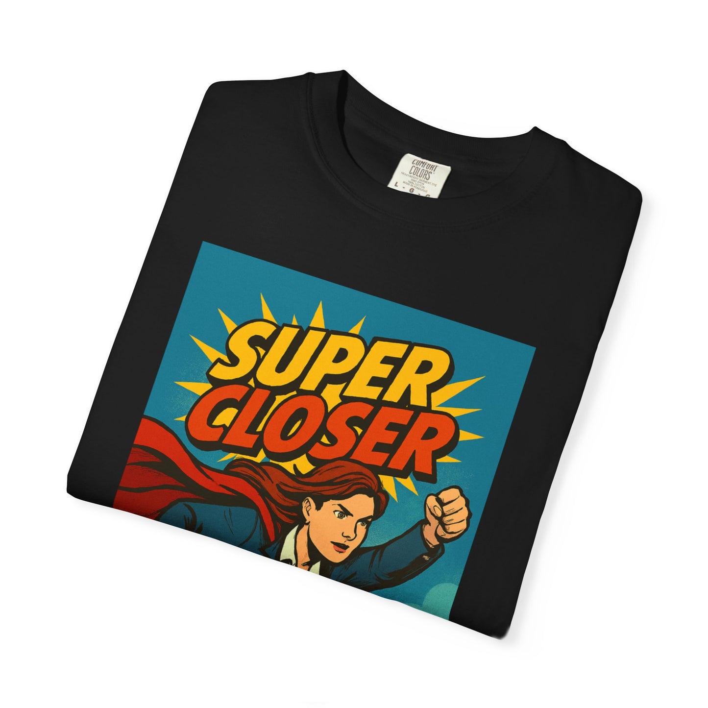 Super Closer T-Shirt - Fun Comic Style Shirt (Women)