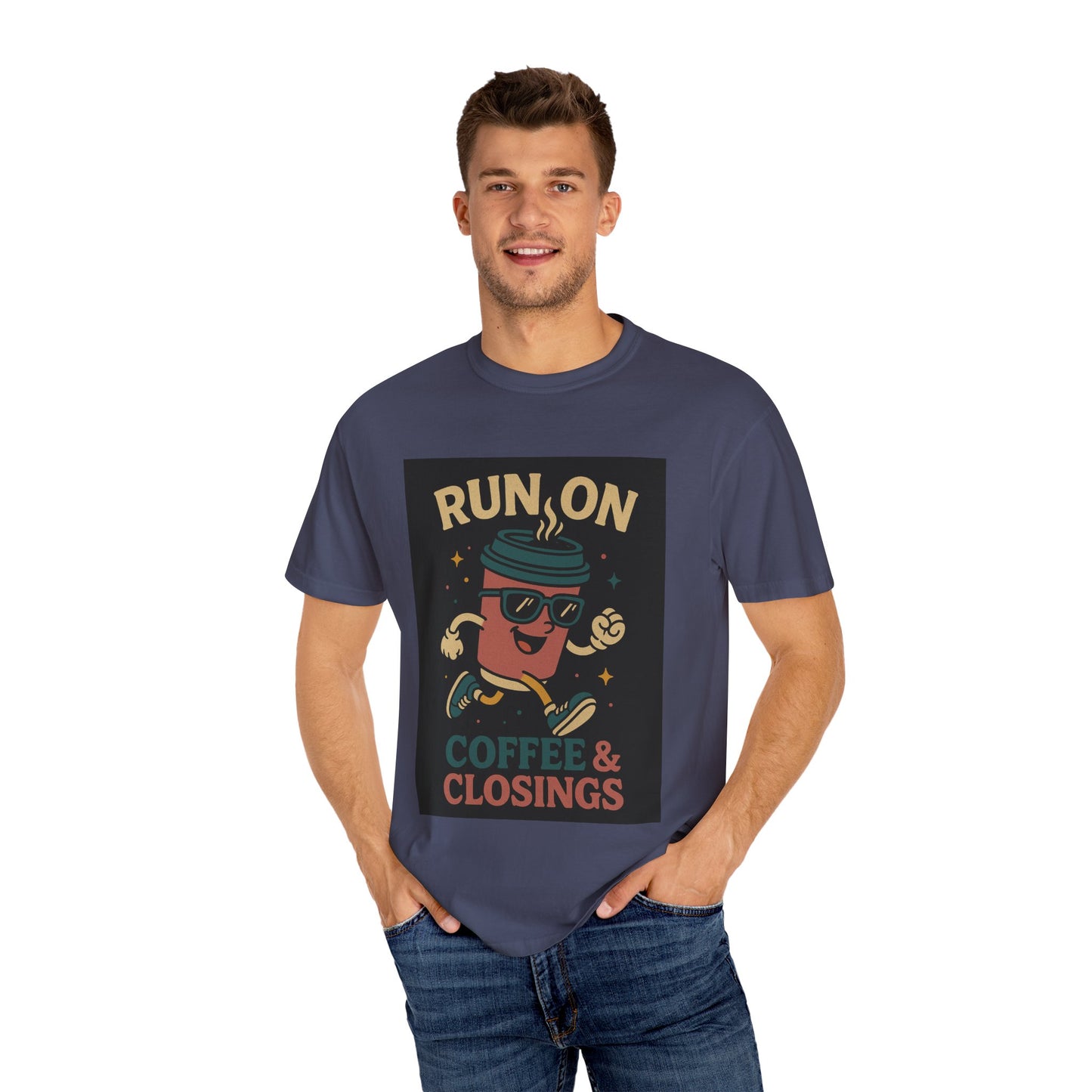 Coffee and Closings - Oldschool Style Graphic Tee