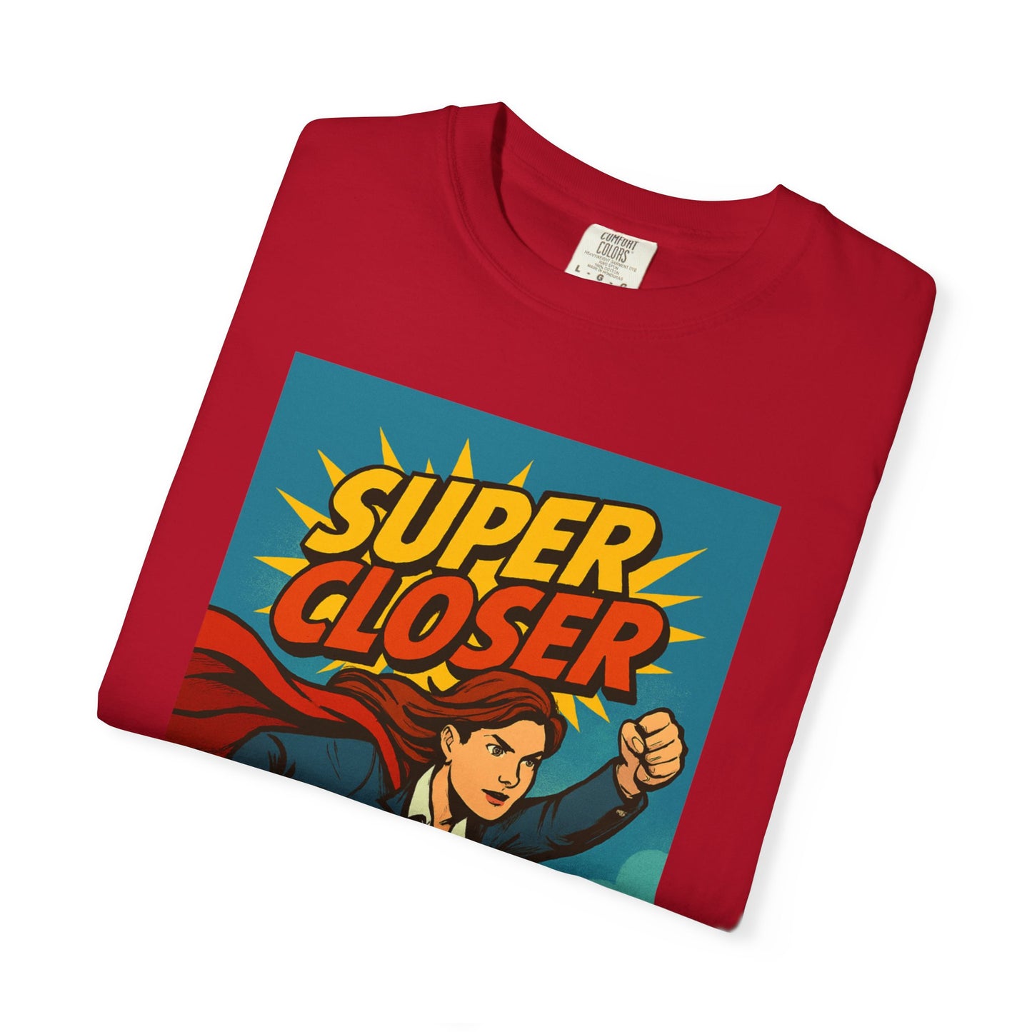 Super Closer T-Shirt - Fun Comic Style Shirt (Women)