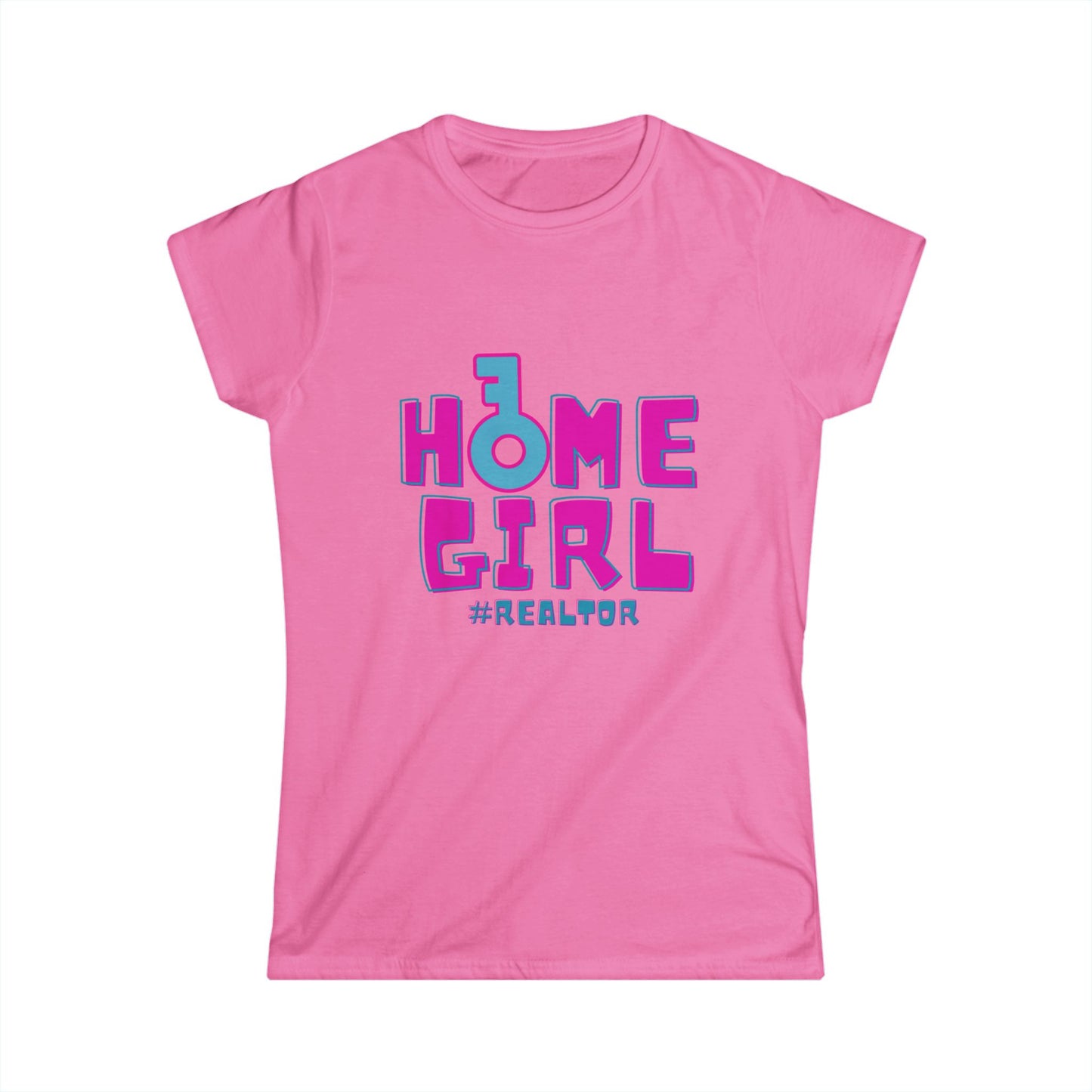 Home Girl Realtor - Stylish Women's Softstyle Shirt