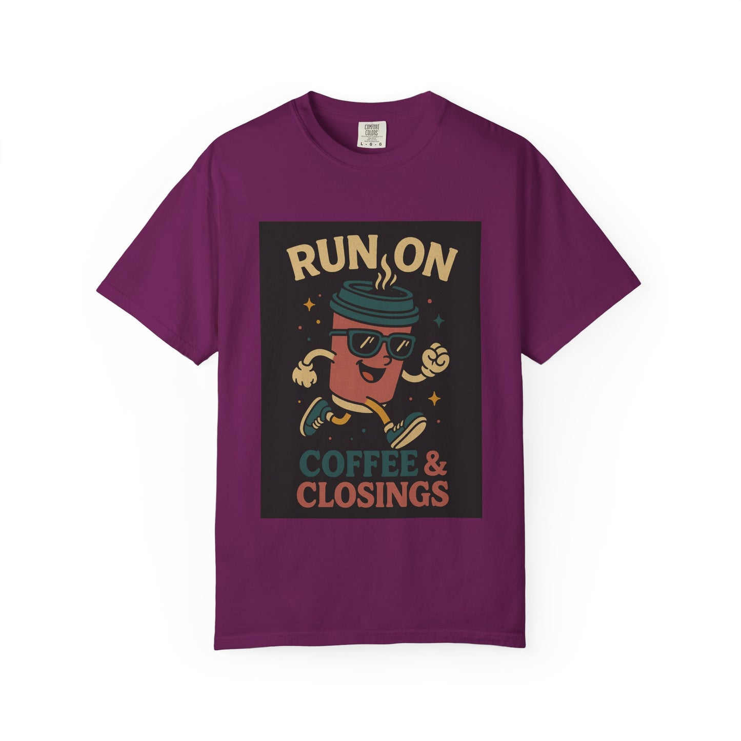 Coffee and Closings - Oldschool Style Graphic Tee
