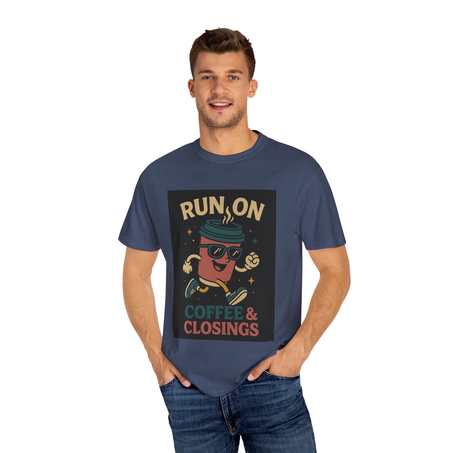 Coffee and Closings - Oldschool Style Graphic Tee
