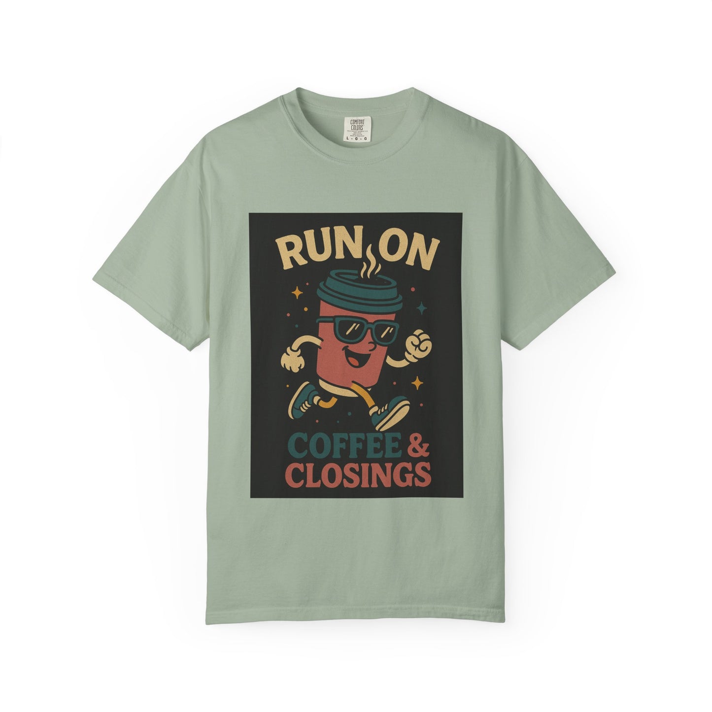Coffee and Closings - Oldschool Style Graphic Tee