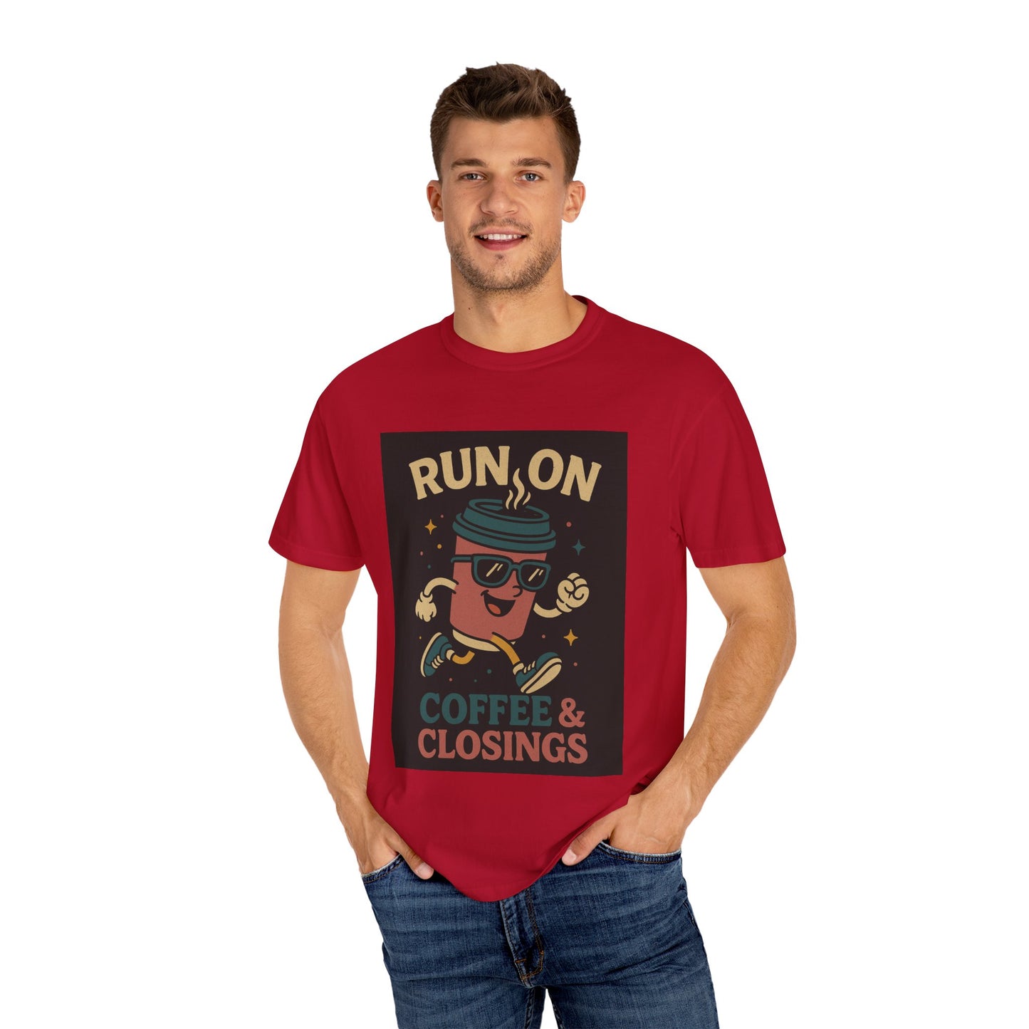 Coffee and Closings - Oldschool Style Graphic Tee