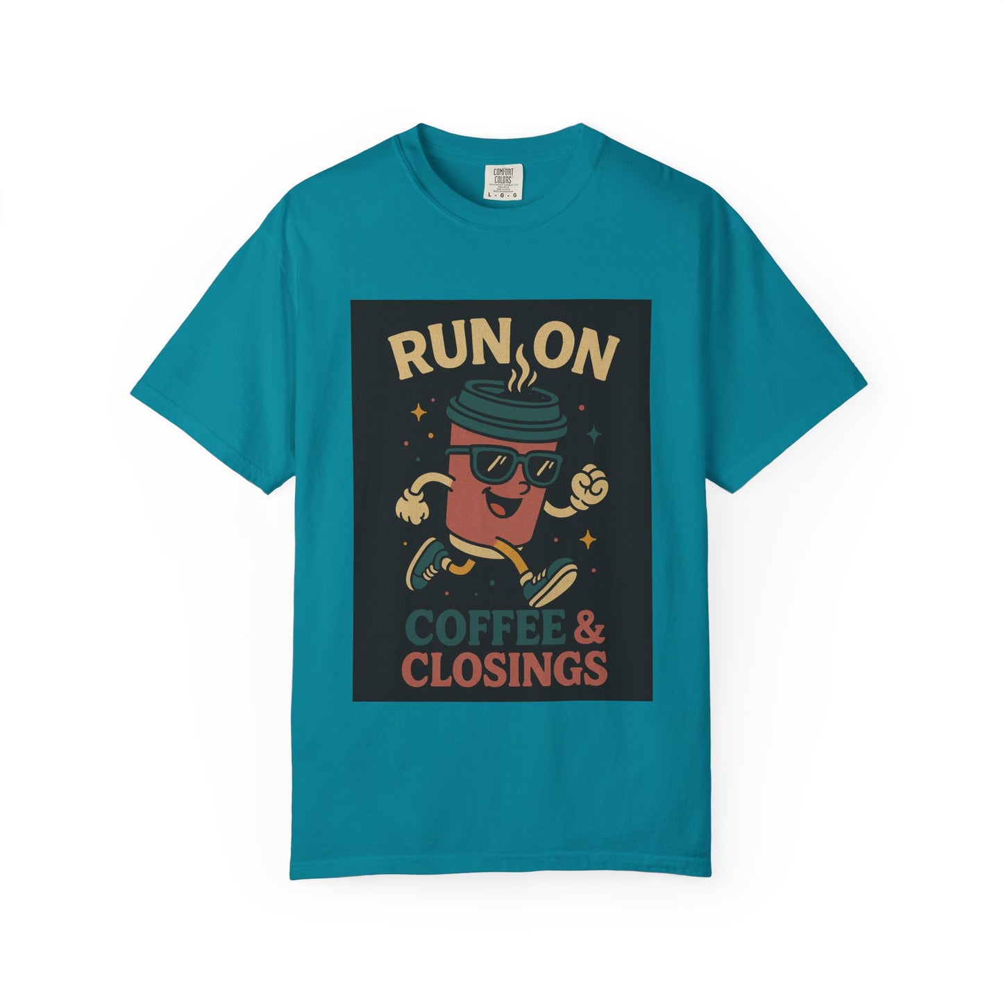 Coffee and Closings - Oldschool Style Graphic Tee